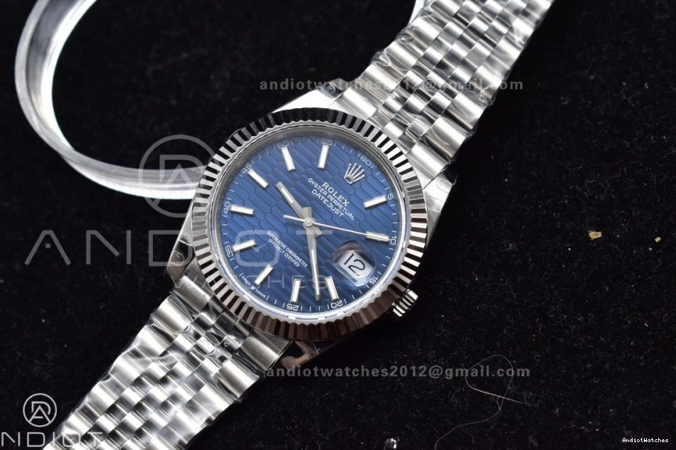 316L A2813 Jubilee Bracelet on Stick BPF Steel Markers 651 V 41 SS Soft DateJust 1115